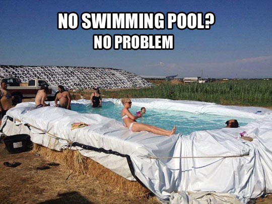 No Pool? Um, That IS a Problem…