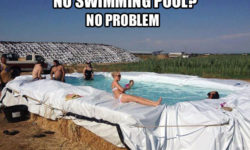 No swimming pool? Yes, it IS a problem!